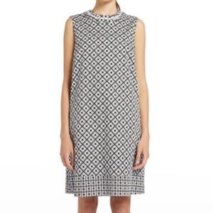 Marella Geometric Sleeveless Dress Pockets Size 4